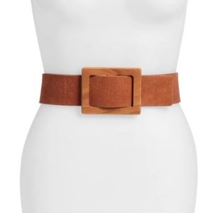 Something Navy buckle belt